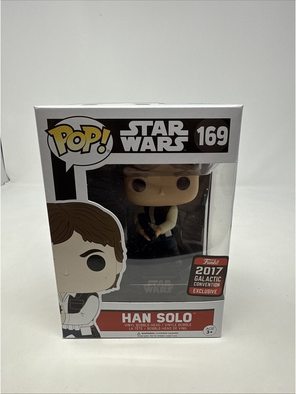 Funko Pop Han Solo 169 Damaged Box